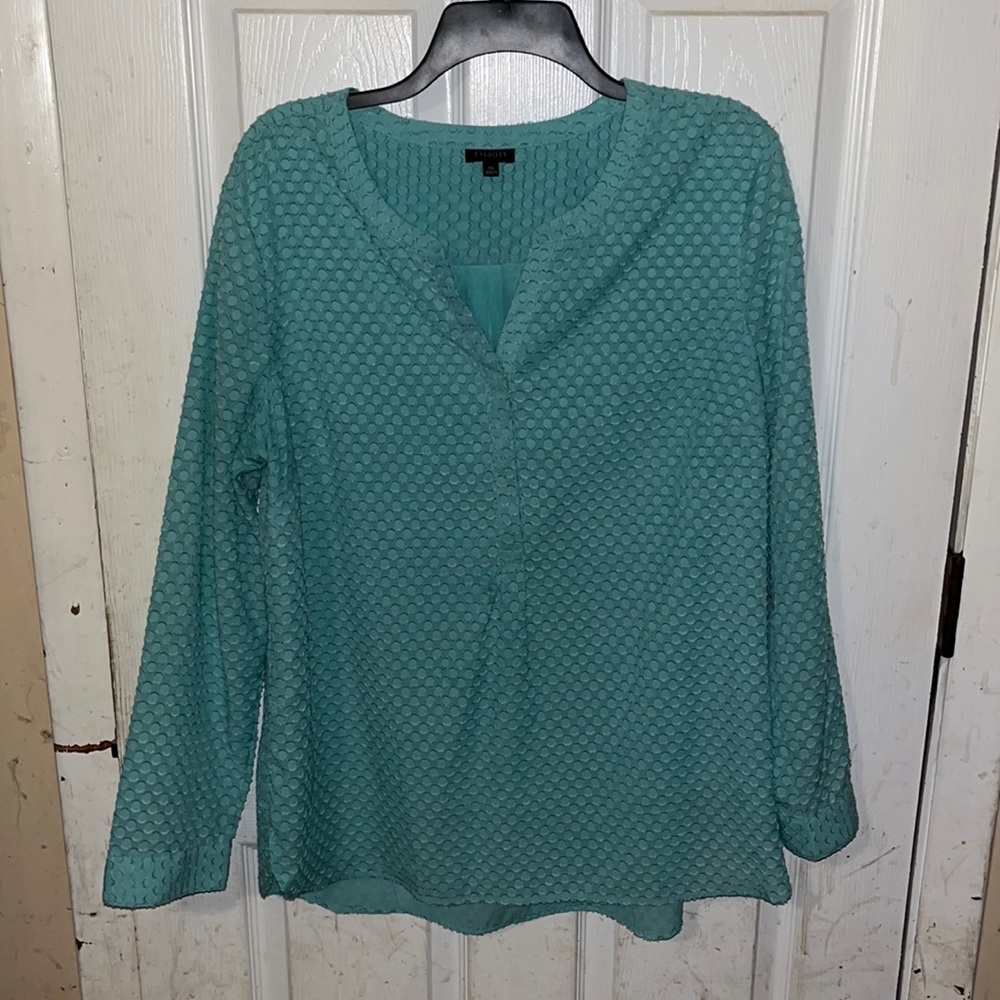 Pretty double layer Talbots blouse